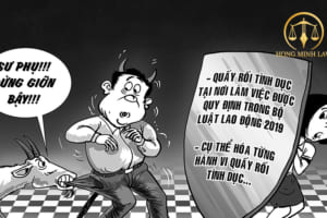 hành vi quấy rối tình dục